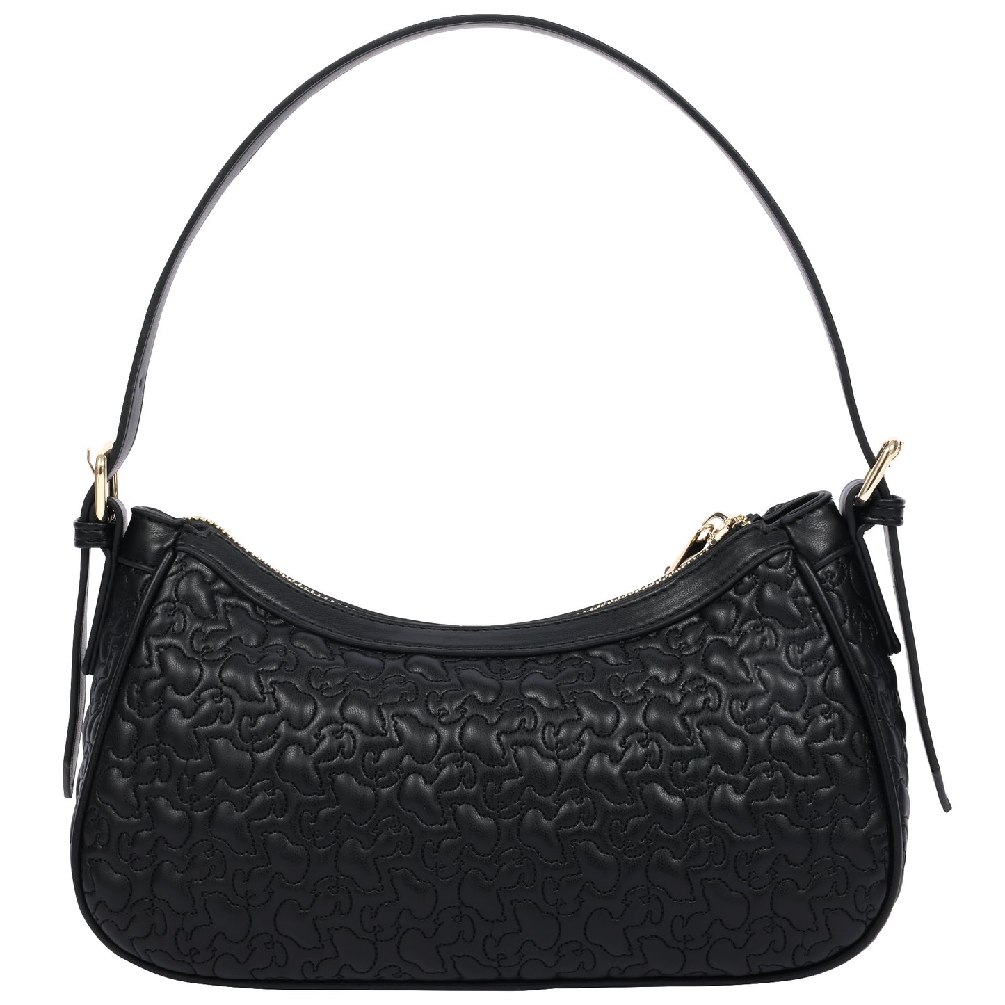 Danielle Nicole x Peanuts Quilted Snoopy Top Zip Shoulder Bag with Charm