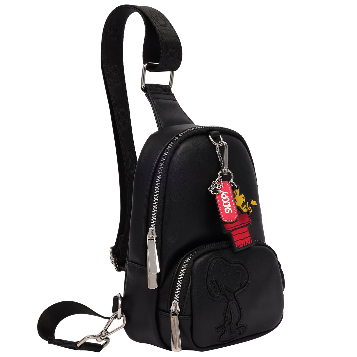 Danielle Nicole x Peanuts Tonal Snoopy Sling Bag with Character Charms