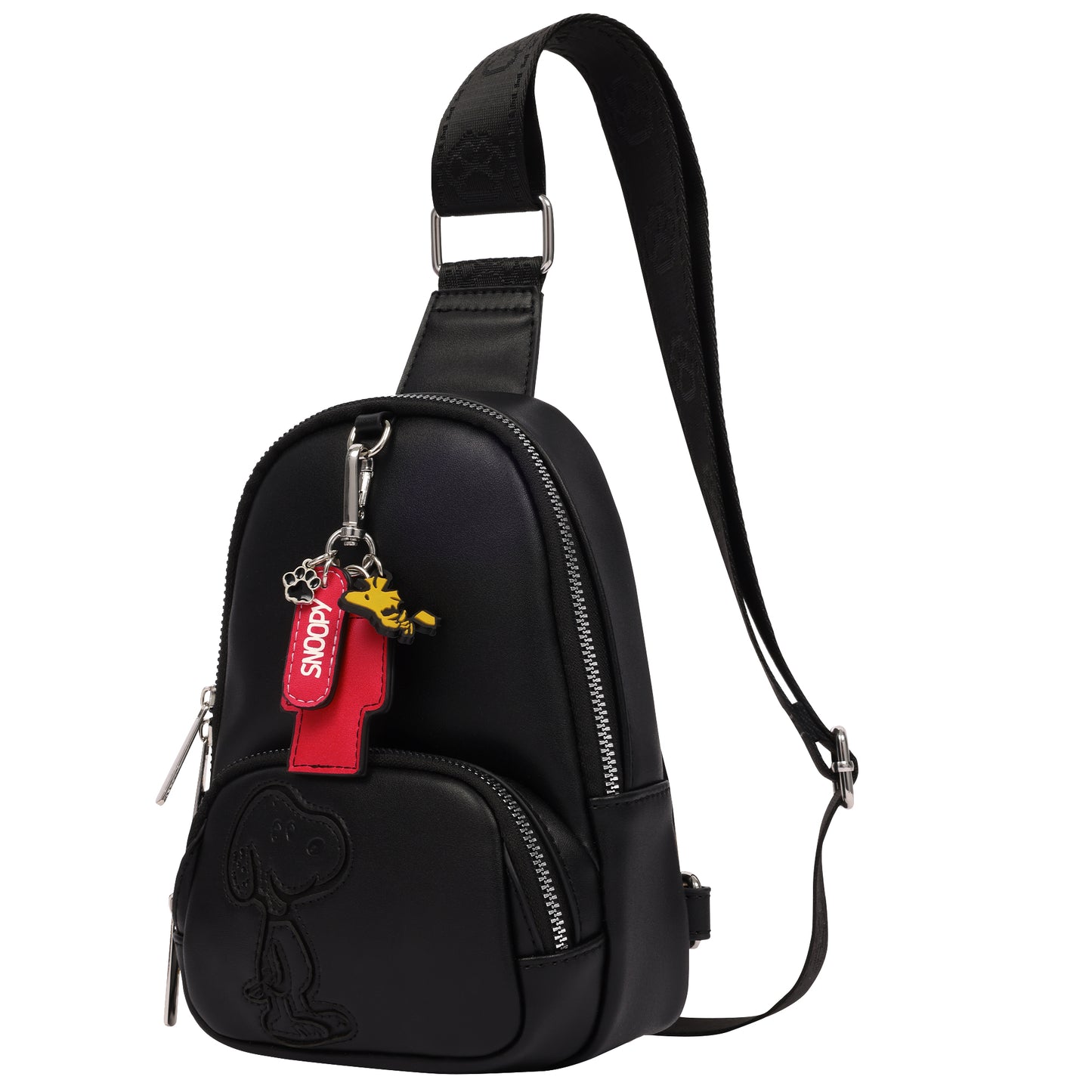 Danielle Nicole x Peanuts Tonal Snoopy Sling Bag with Character Charms