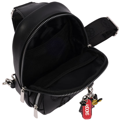 Danielle Nicole x Peanuts Tonal Snoopy Sling Bag with Character Charms