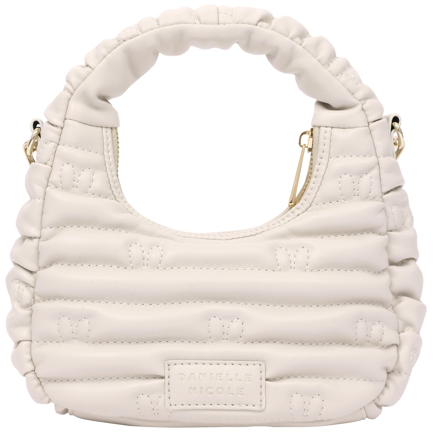 Danielle Nicole x Miffy Quilted Crossbody Bag with Charm Chain